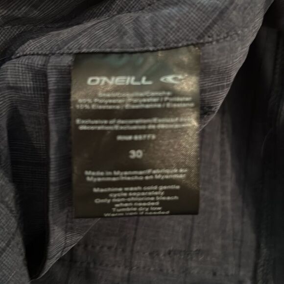 O'Neill Men's Crossover Hybrid Shorts, Excellent worn  once shorts, size 30 - Picture 3 of 13
